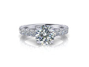 Makenna Cathedral Diamond Engagement Ring (2.61cttw.)
