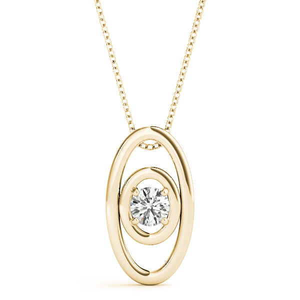 Solitaire Diamond Pendant