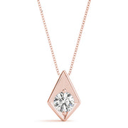 Solitaire Diamond Pendant