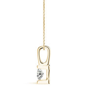 18K Yellow Gold 1 ct tw Solitaire Diamond Pendant