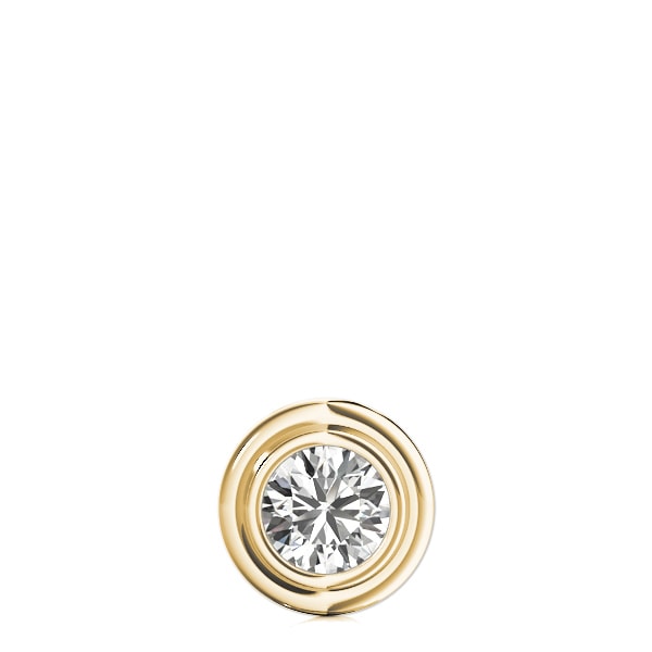 14K Yellow Gold 1 ct tw Solitaire Diamond Pendant