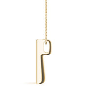 18K Yellow Gold 1 ct tw Three Stone Diamond Pendant