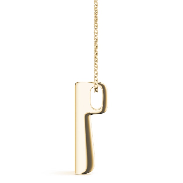 18K Yellow Gold 1 ct tw Three Stone Diamond Pendant