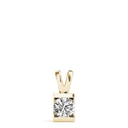14K Yellow Gold 1 ct tw Solitaire Diamond Pendant