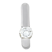 Platinum 1/2 ct tw Solitaire Diamond Pendant
