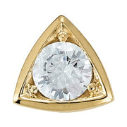 Platinum 1 ct tw Solitaire Diamond Pendant