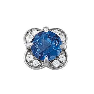 Platinum 1 1/8 ct tw Halo Diamond Pendant