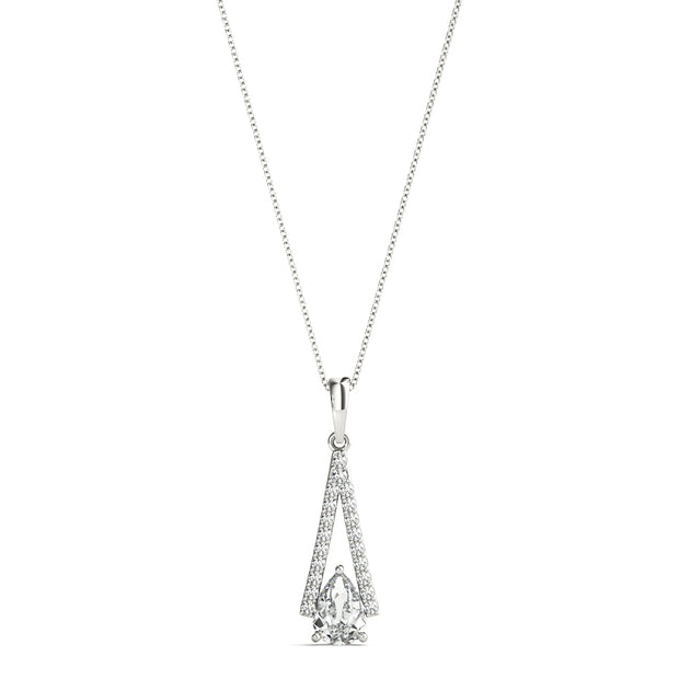Halo Diamond Pendant