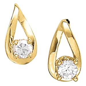 All Studs & Stud Mounts Diamond Earring