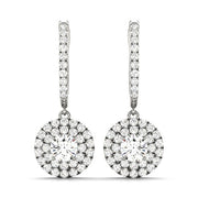 Halo Diamond Earring