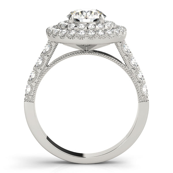 Halo Diamond Engagement Ring