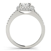 Halo Diamond Engagement Ring