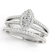 Halo Diamond Engagement Ring
