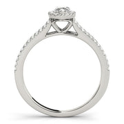 Halo Diamond Engagement Ring