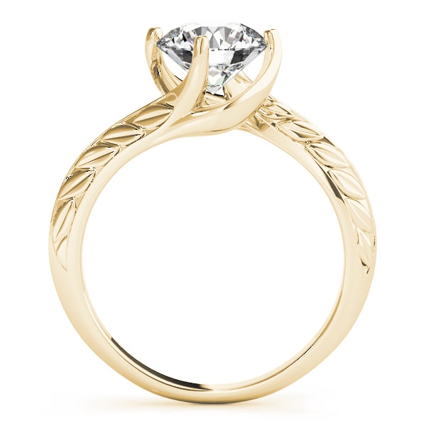 14K Yellow Gold 1 ct tw Solitaire Diamond Engagement Ring