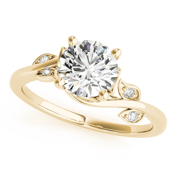 18K Yellow Gold 1 5/8 ct tw Solitaire Diamond Engagement Ring