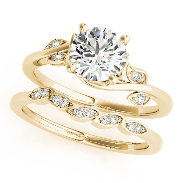 18K Yellow Gold 1 5/8 ct tw Solitaire Diamond Engagement Ring