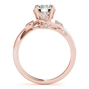 14K Rose Gold 1 5/8 ct tw Solitaire Diamond Engagement Ring