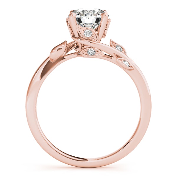 14K Rose Gold 1 5/8 ct tw Solitaire Diamond Engagement Ring