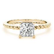 18K Yellow Gold 5/8 ct tw Solitaire Diamond Engagement Ring
