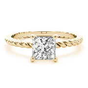 18K Yellow Gold 5/8 ct tw Solitaire Diamond Engagement Ring