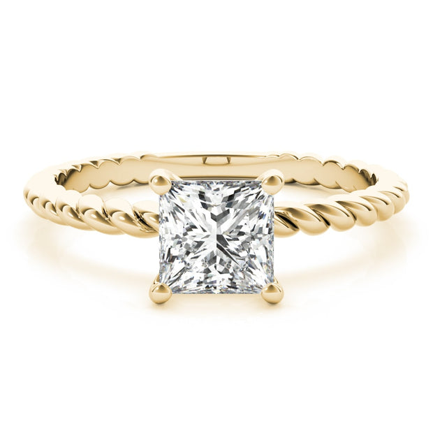 18K Yellow Gold 5/8 ct tw Solitaire Diamond Engagement Ring