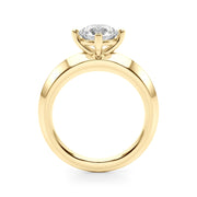 18K Yellow Gold 1 ct tw Solitaire Diamond Engagement Ring