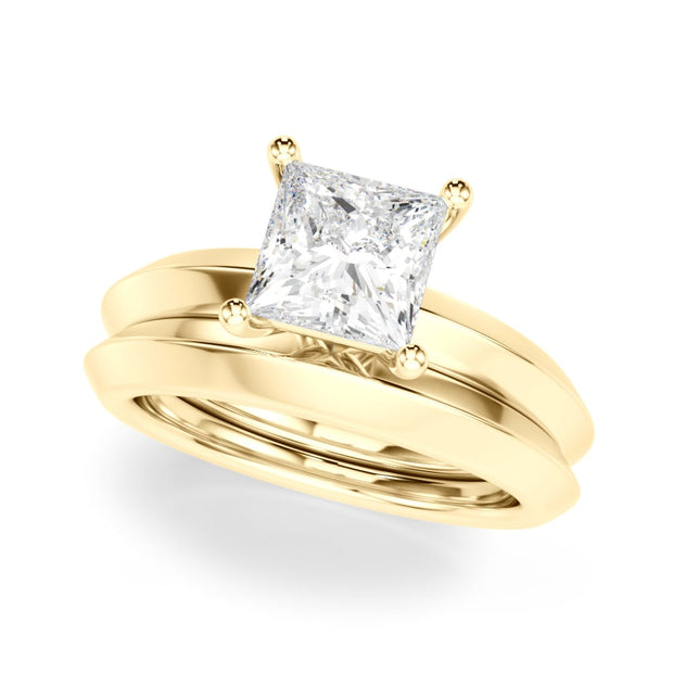 14K Yellow Gold 3/4 ct tw Solitaire Diamond Engagement Ring