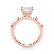 14K Rose Gold 3/4 ct tw Solitaire Diamond Engagement Ring