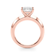 18K Rose Gold 3/4 ct tw Solitaire Diamond Engagement Ring