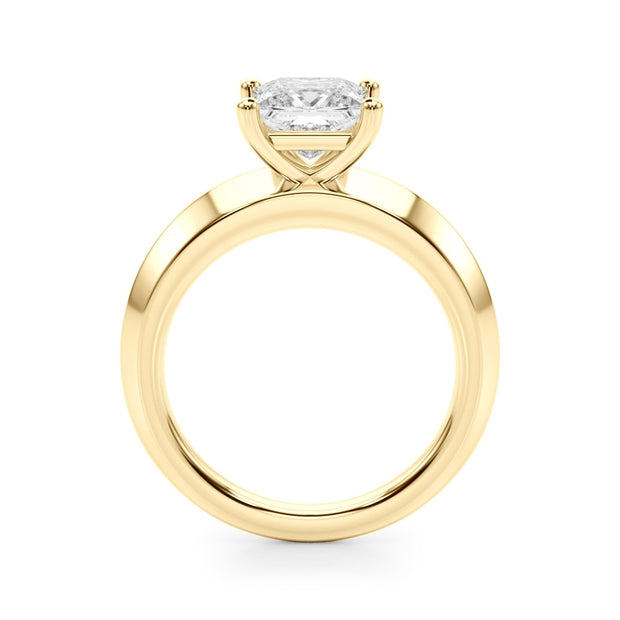 14K Yellow Gold 3/4 ct tw Solitaire Diamond Engagement Ring