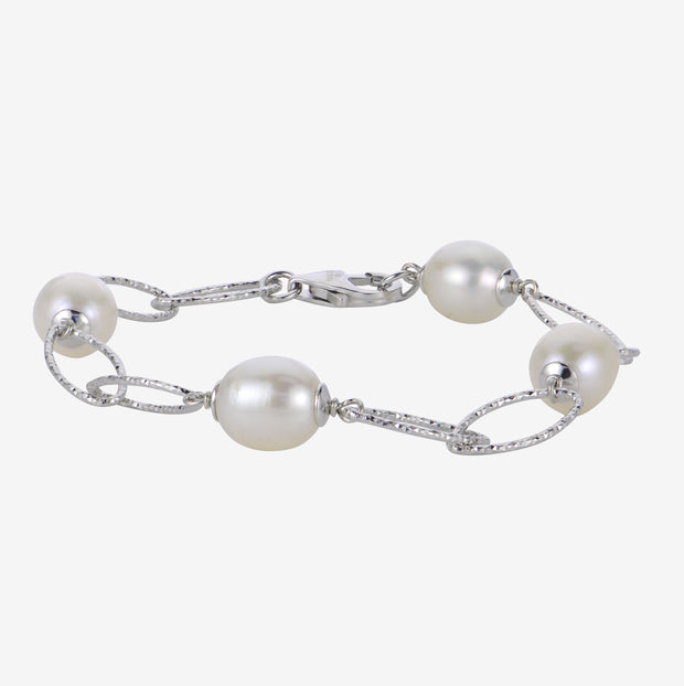 Sterling Silver Freshwater Pearl Bracelet