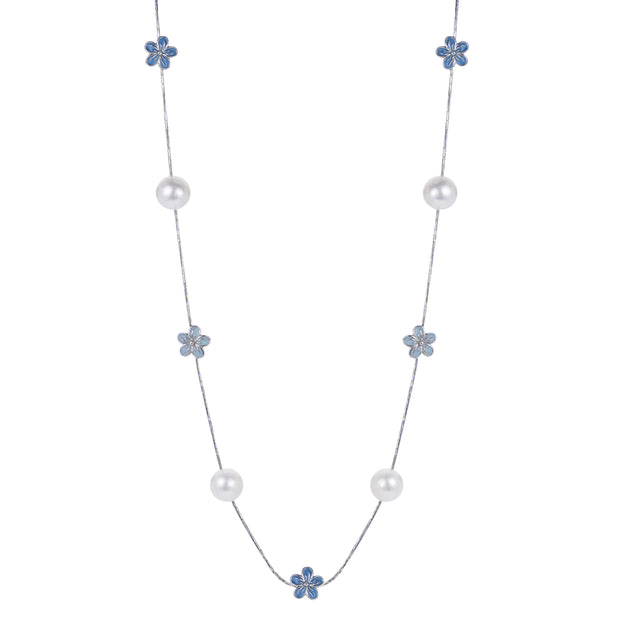 Sterling Silver Freshwater Pearl Necklace