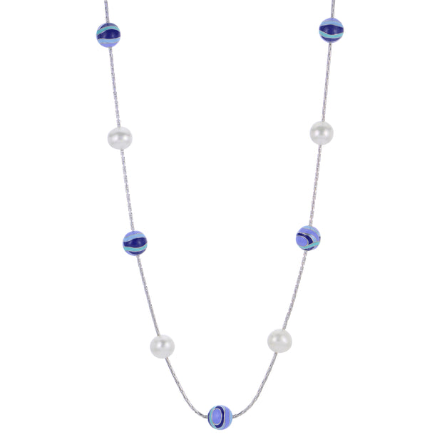 Sterling Silver Freshwater Pearl Necklace