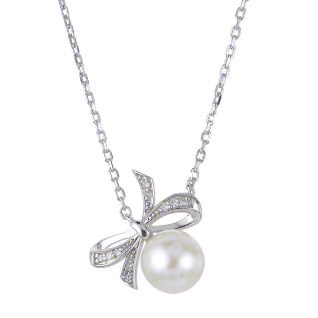 Sterling Silver Freshwater Pearl Necklace