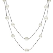 Sterling Silver Freshwater Pearl Necklace