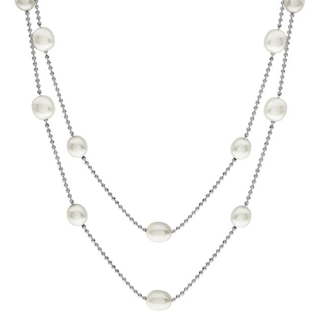 Sterling Silver Freshwater Pearl Necklace