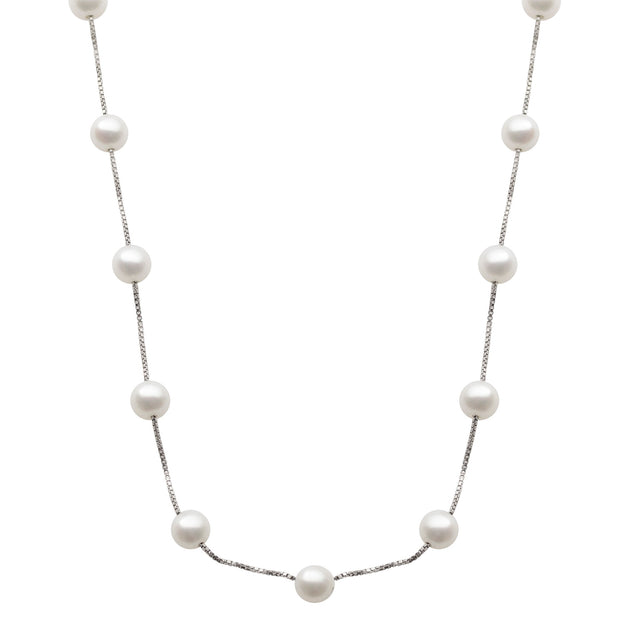 Sterling Silver Freshwater Pearl Necklace