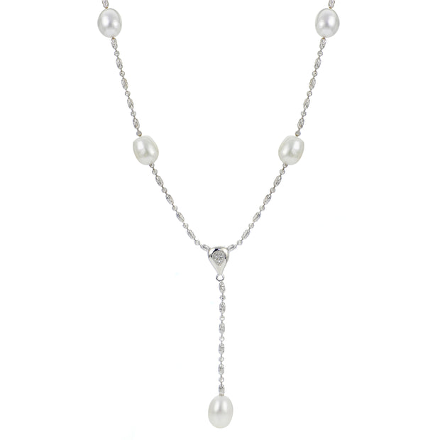 Sterling Silver Freshwater Pearl Necklace