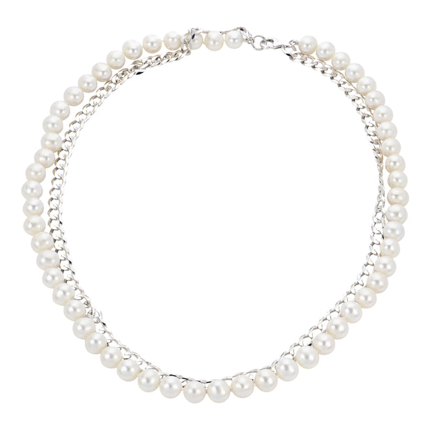 Sterling Silver Freshwater Pearl Necklace