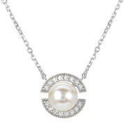 Sterling Silver Freshwater Pearl Necklace