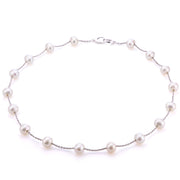 Sterling Silver Freshwater Pearl Necklace
