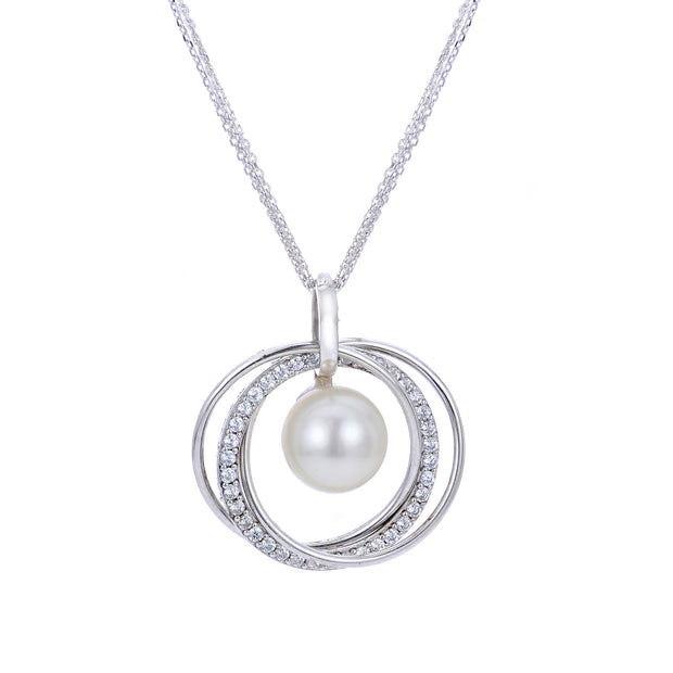 Sterling Silver Freshwater Pearl Pendant