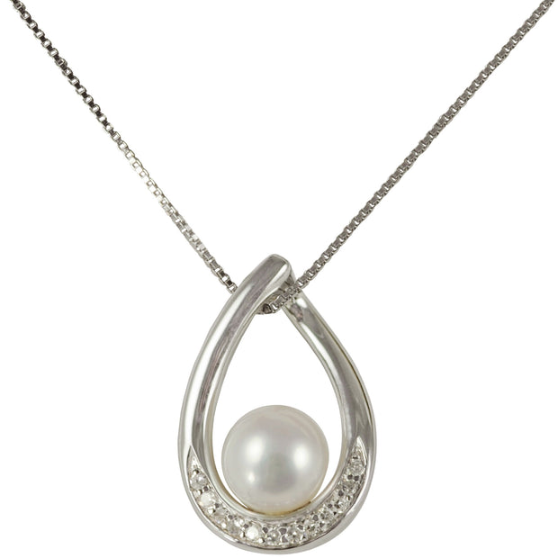 Sterling Silver Freshwater Pearl Pendant