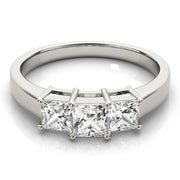 Three Stone Diamond Engagement Ring