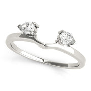 18K White Gold 1/3 ct tw Diamond Wedding Ring