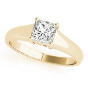 18K Yellow Gold 3/4 ct tw Solitaire Diamond Engagement Ring