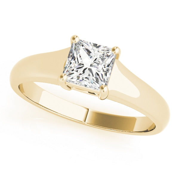 18K Yellow Gold 3/4 ct tw Solitaire Diamond Engagement Ring