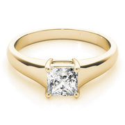 18K Yellow Gold 3/4 ct tw Solitaire Diamond Engagement Ring