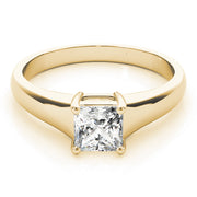 14K Yellow Gold 3/4 ct tw Solitaire Diamond Engagement Ring